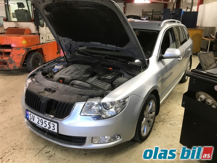 Škoda Superb 2008-2015 (Type II) , Motorkode: CAYC, Girkassekode: MTG