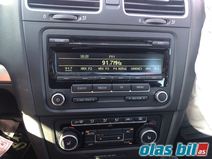 VW Golf VI 2008-2012 , Motorkode: CAYC, Girkassekode: LHW