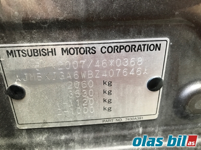 Mitsubishi ASX 2010-2019 , Motorkode: 4N13, Girkassekode: 