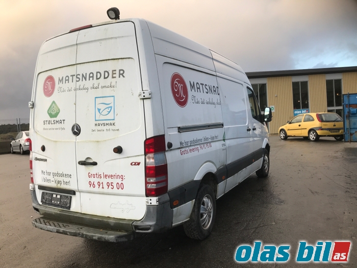 Mercedes Sprinter 2006-2013 (Fase 1) (906) (906), Motorkode: OM651.955, Girkassekode: 
