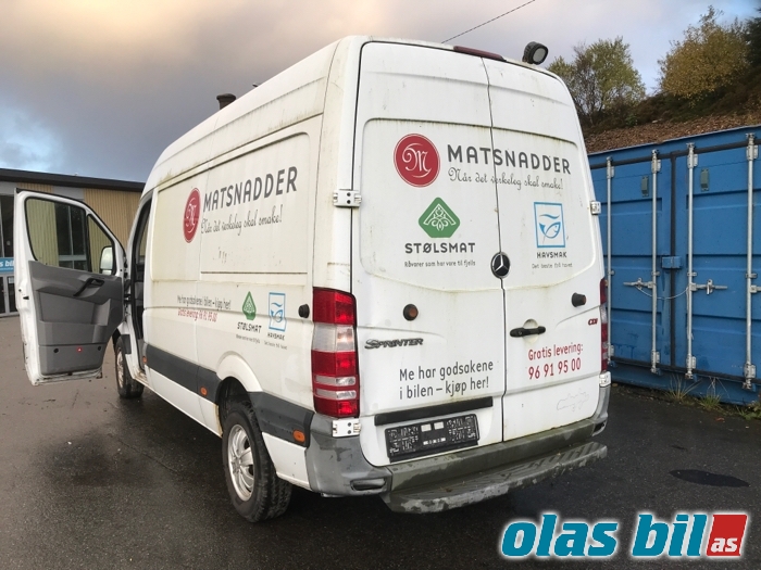 Mercedes Sprinter 2006-2013 (Fase 1) (906) (906), Motorkode: OM651.955, Girkassekode: 