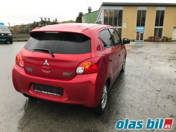 Mitsubishi Space Star 2013-->> (Type II) , Motorkode: 3A92, Girkassekode: F5MBD-1-ABZ