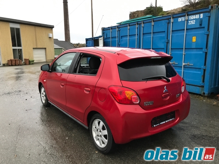 Mitsubishi Space Star 2013-->> (Type II) , Motorkode: 3A92, Girkassekode: F5MBD-1-ABZ