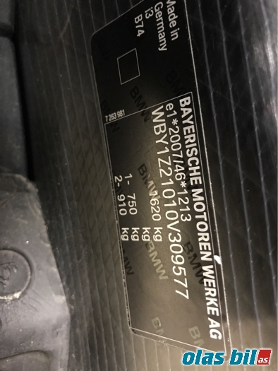 BMW i3 2013-2022 , Motorkode: IB1P25B, Girkassekode: 