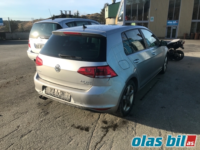 VW Golf VII 2012-2017 (Fase 1) , Motorkode: CRBC, Girkassekode: PFM