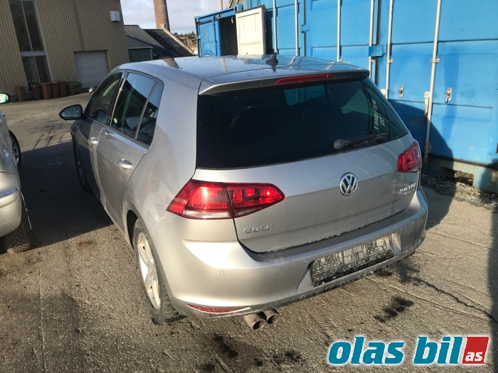 VW Golf VII 2012-2017 (Fase 1) , Motorkode: CRBC, Girkassekode: PFM