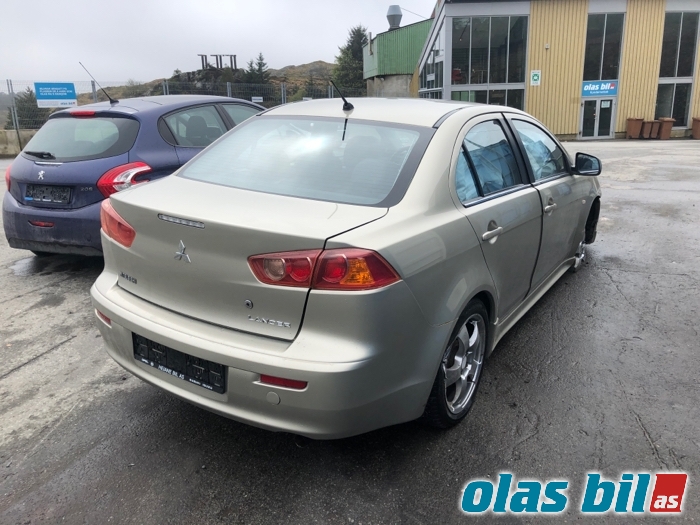 Mitsubishi Lancer 2008-2017 , Motorkode: 4B10, Girkassekode: 