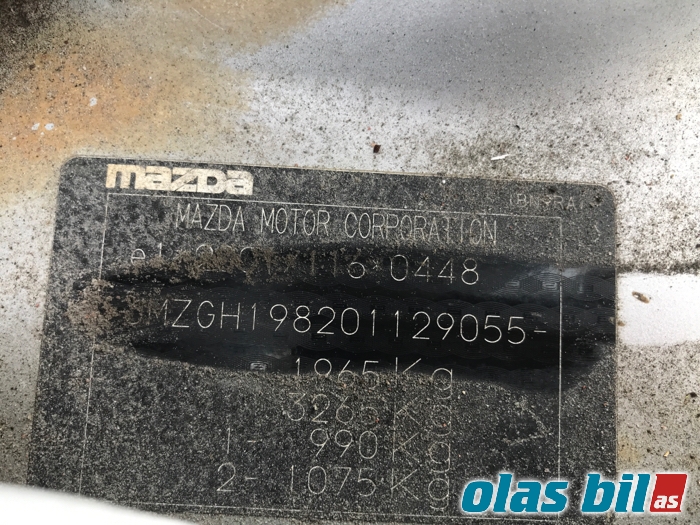 Mazda 6 2008-2010 (Type II, Fase 1) , Motorkode: L8, Girkassekode: 