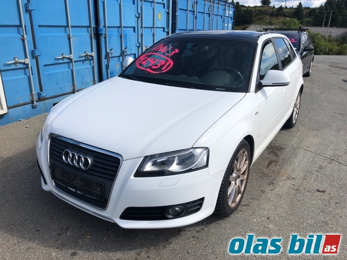 Audi A3 2009-2012 (Type II, Fase 2) , Motorkode: CAXC, Girkassekode: LWZ