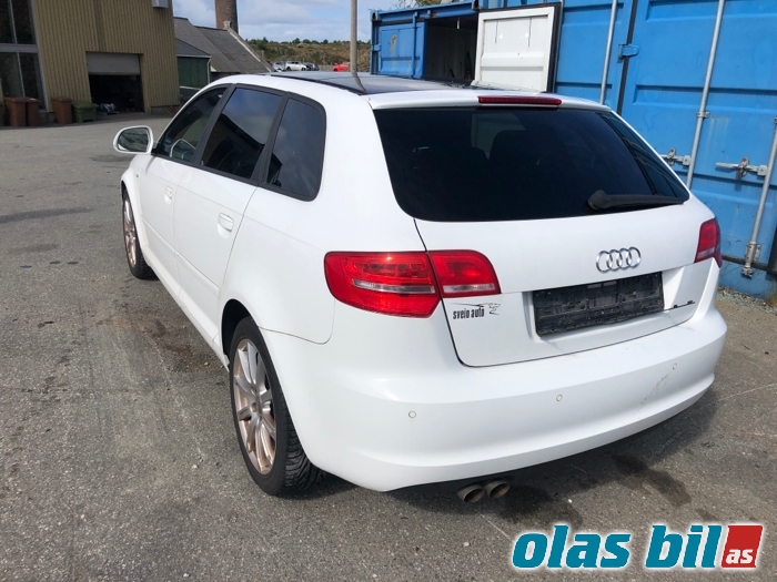 Audi A3 2009-2012 (Type II, Fase 2) , Motorkode: CAXC, Girkassekode: LWZ