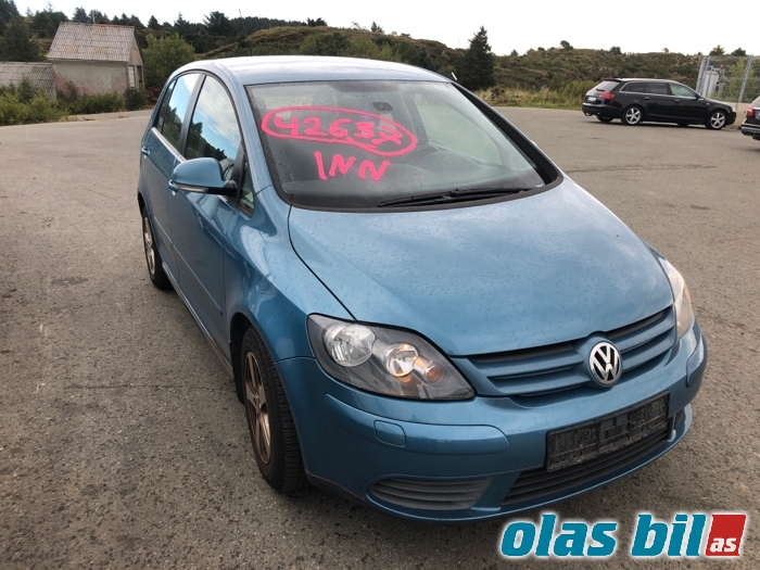VW Golf, Plus/Cross 2005-2009 (Fase 1) , Motorkode: BKC, Girkassekode: 