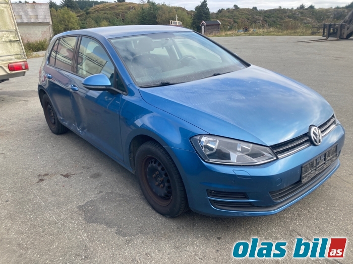 VW Golf VII 2012-2017 (Fase 1) , Motorkode: CLHB, Girkassekode: MWW