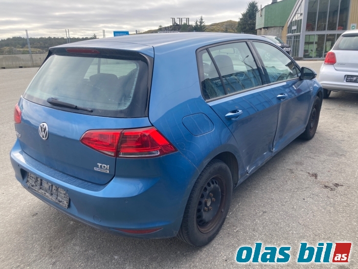 VW Golf VII 2012-2017 (Fase 1) , Motorkode: CLHB, Girkassekode: MWW