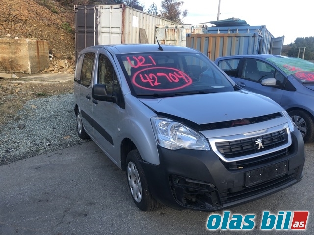 Peugeot Partner 2015-2019 (Type II, Fase 2) , Motorkode: BHW, Girkassekode: