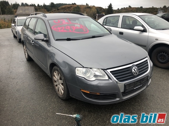 VW Passat 2005-2010 (B6) (B6), Motorkode: BLS, Girkassekode: 