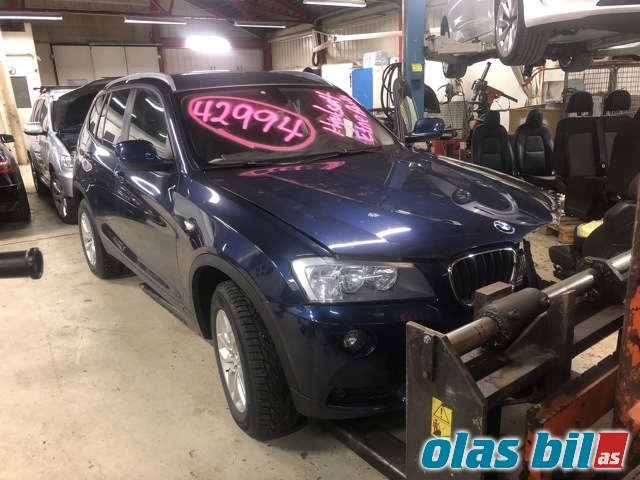 BMW X3 2010-2017 (F25) (F25), Motorkode: N47-D20C, Girkassekode: 