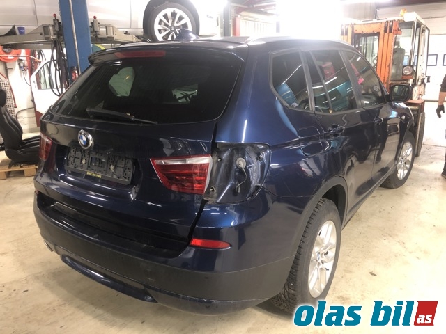 BMW X3 2010-2017 (F25) (F25), Motorkode: N47-D20C, Girkassekode: 