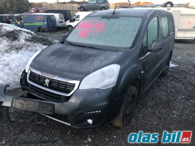 Peugeot Partner 2015-2019 (Type II, Fase 2) , Motorkode: ZKY, Girkassekode: 