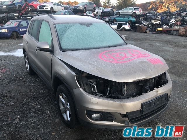 VW Tiguan 2011-2016 (Type I, Fase 2) , Motorkode: CFFD;CUVE, Girkassekode: 