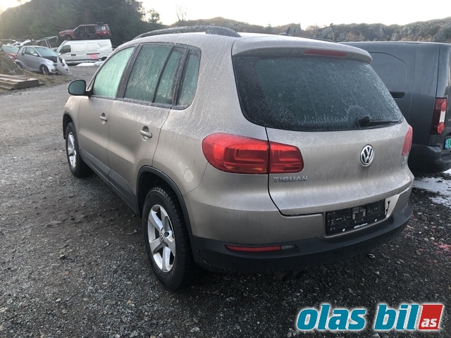VW Tiguan 2011-2016 (Type I, Fase 2) , Motorkode: CFFD;CUVE, Girkassekode: 