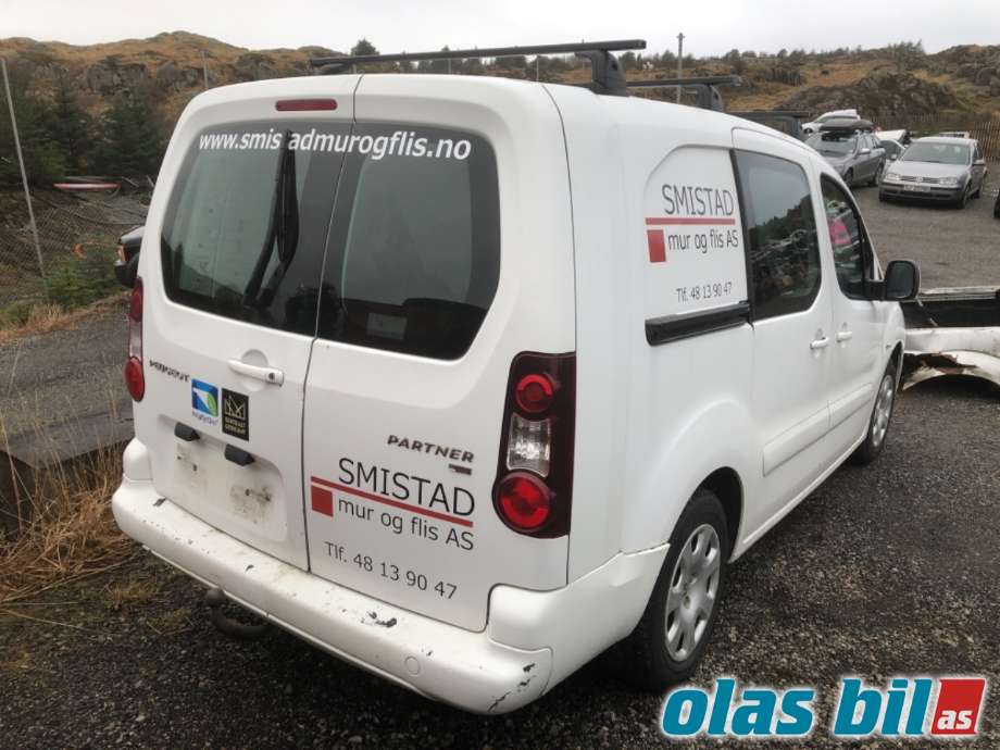 Peugeot Partner 2008-2015 (Type II, Fase 1) , Motorkode: 9HF, Girkassekode: