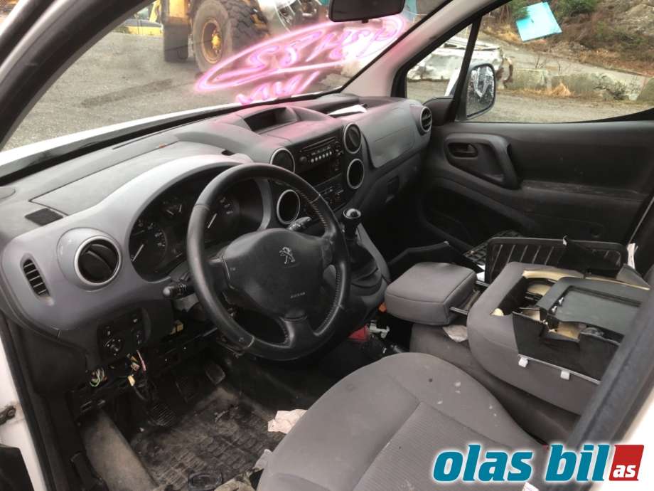 Peugeot Partner 2008-2015 (Type II, Fase 1) , Motorkode: 9HF, Girkassekode: