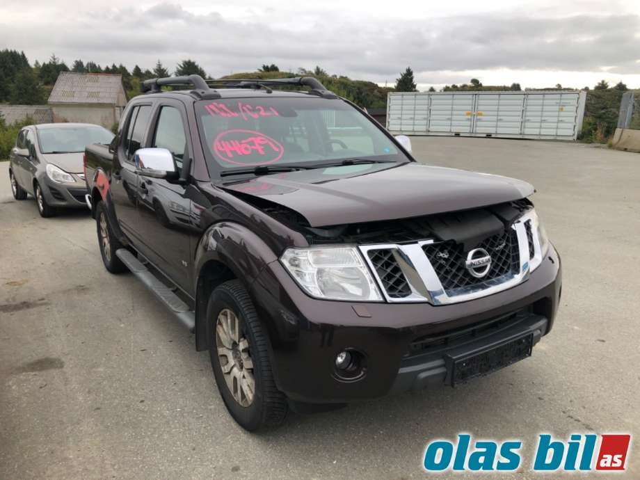 Nissan Navara 2010-2015 (Fase 2) (D40) (D40), Motorkode: V9X, Girkassekode: 