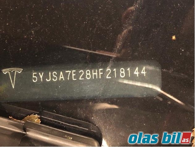 Tesla Model S 2016-2021 (Fase 2) , Motorkode: L2S, Girkassekode: 