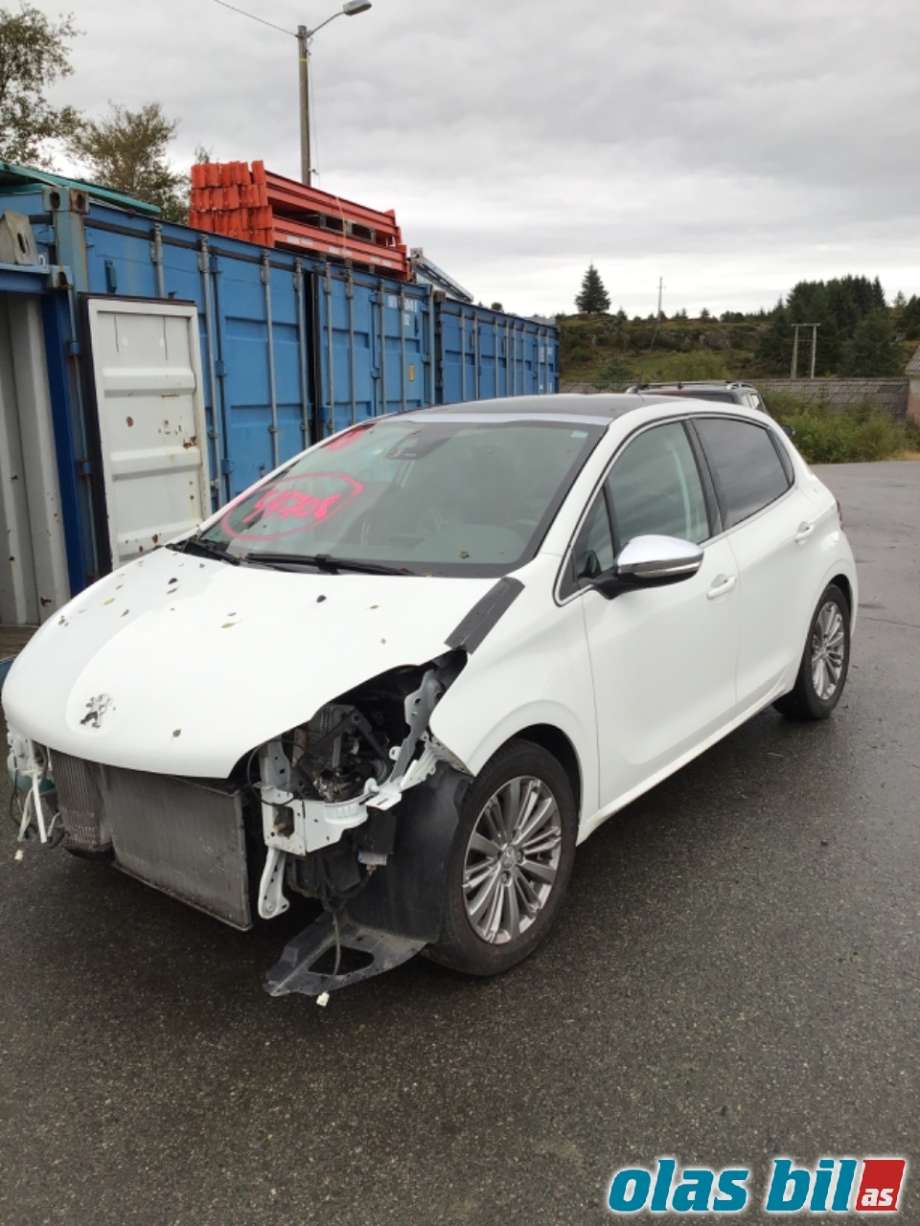 Peugeot 208 2012-2019 (Type I) , Motorkode: HNZ, Girkassekode: 