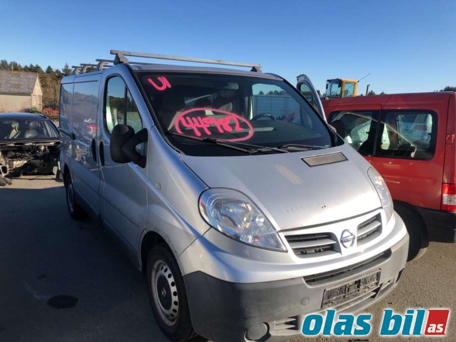 Nissan Primastar 2006-2014 , Motorkode: M9R, Girkassekode: