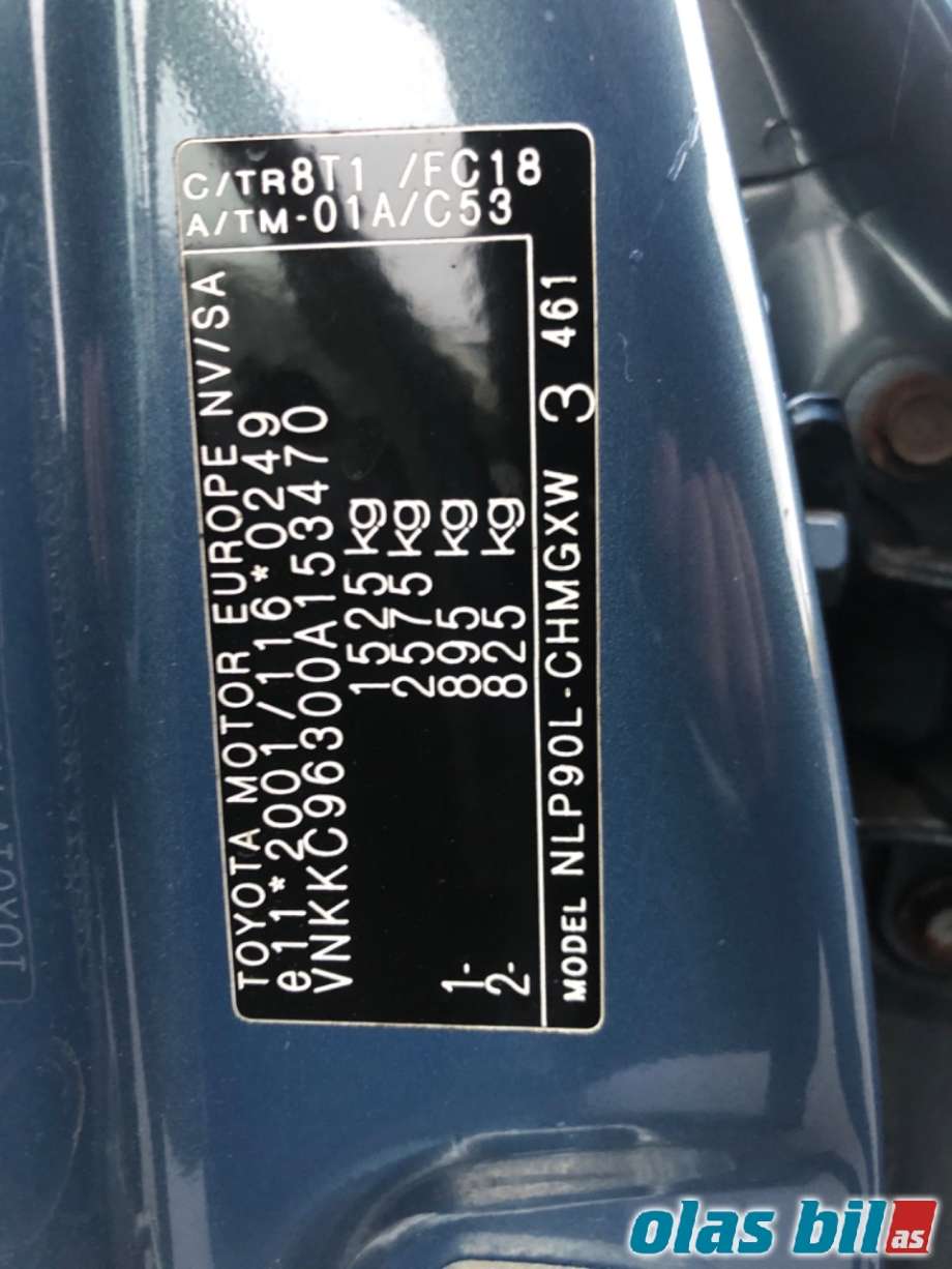 Toyota Yaris 2006-2009 (Type II, Fase 1) , Motorkode: 1ND-TV, Girkassekode: