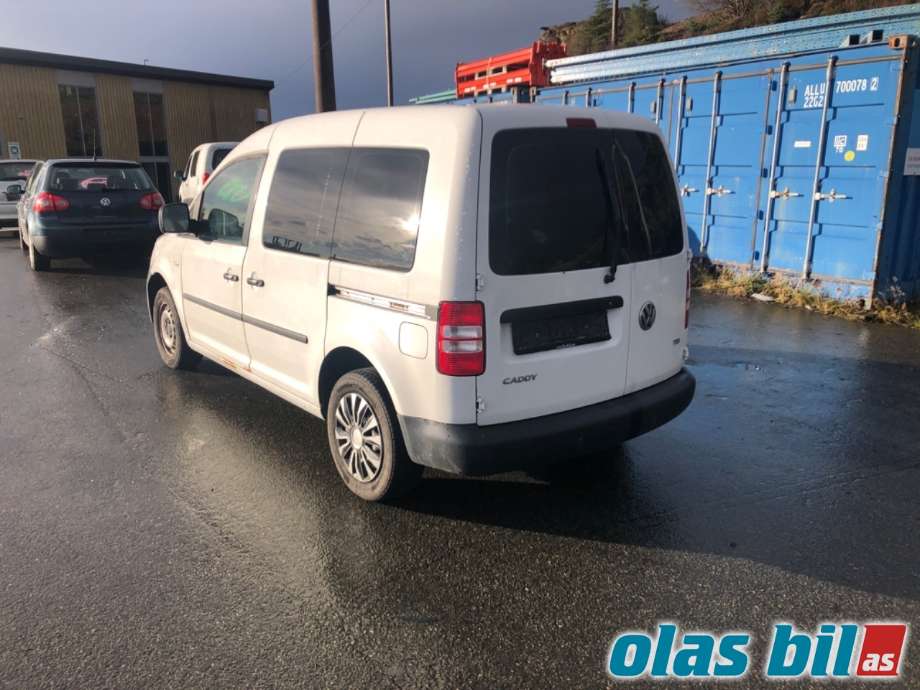 VW Caddy 2010-2015 (Type III, Fase 2) , Motorkode: CAYE, Girkassekode: