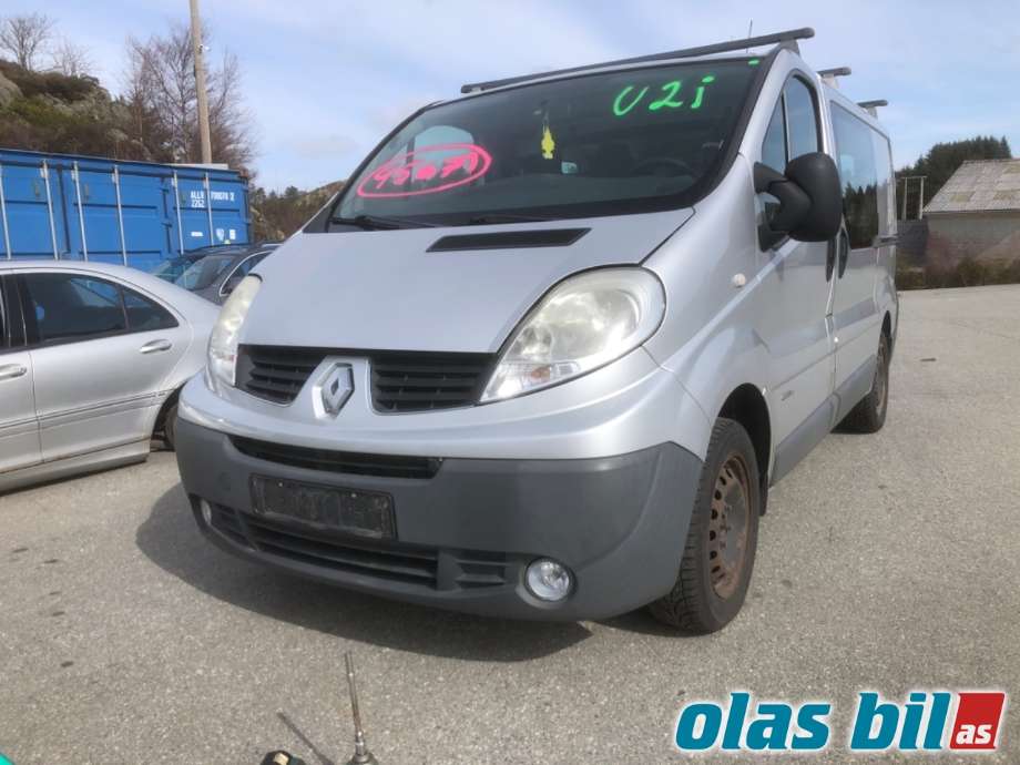 Renault Trafic 2006-2014 , Motorkode: M9R-692, Girkassekode: 