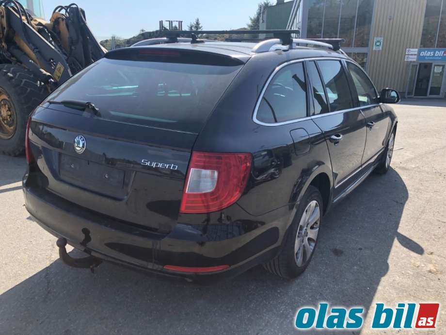 Škoda Superb 2008-2015 (Type II) , Motorkode: CFFB, Girkassekode: