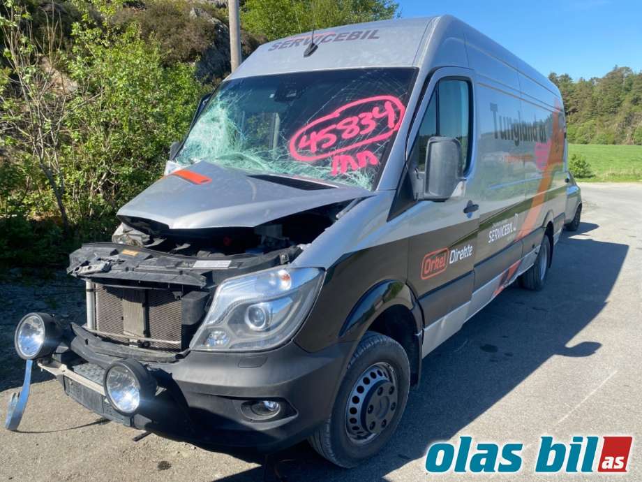 Mercedes Sprinter 2013-2018 (Fase 2) (906) (906), Motorkode: OM642.896, Girkassekode: 