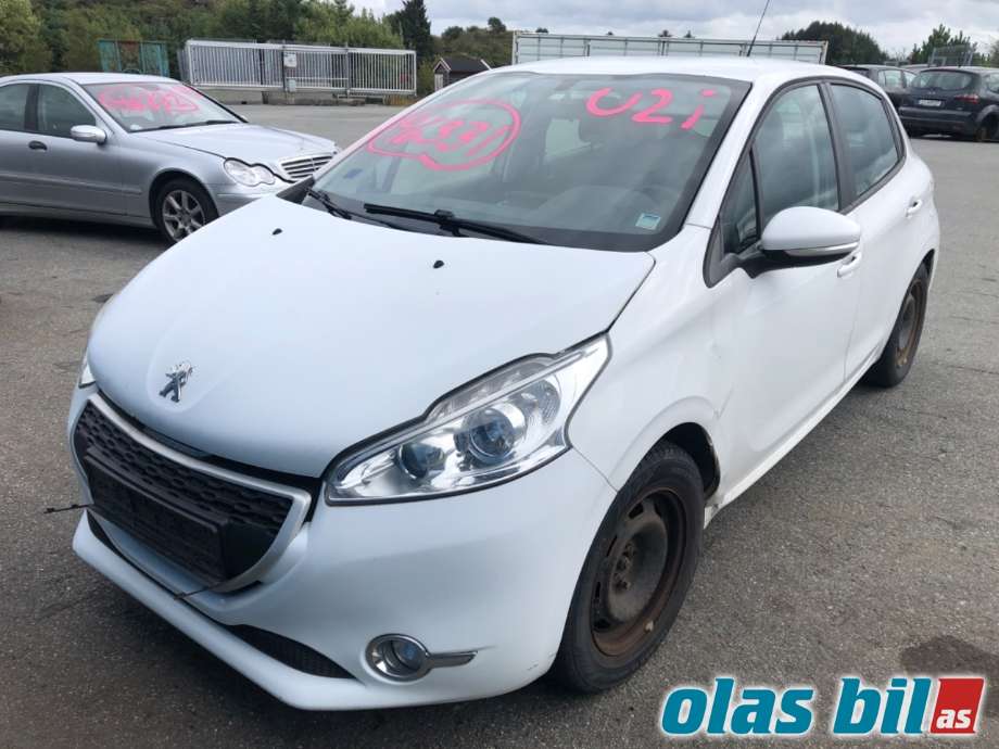 Peugeot 208 2012-2019 (Type I) , Motorkode: HMZ, Girkassekode: