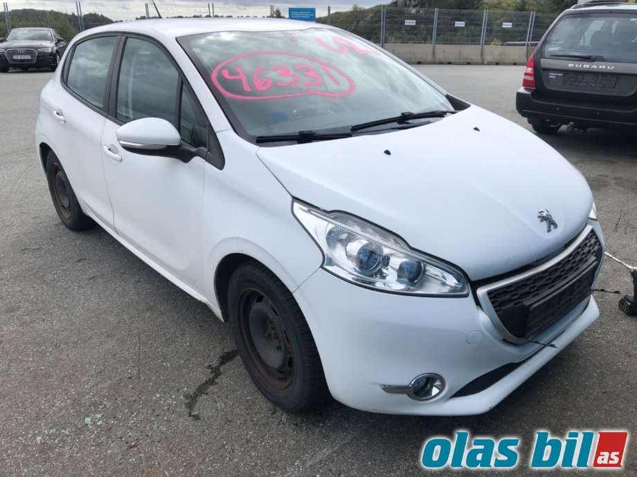 Peugeot 208 2012-2019 (Type I) , Motorkode: HMZ, Girkassekode: