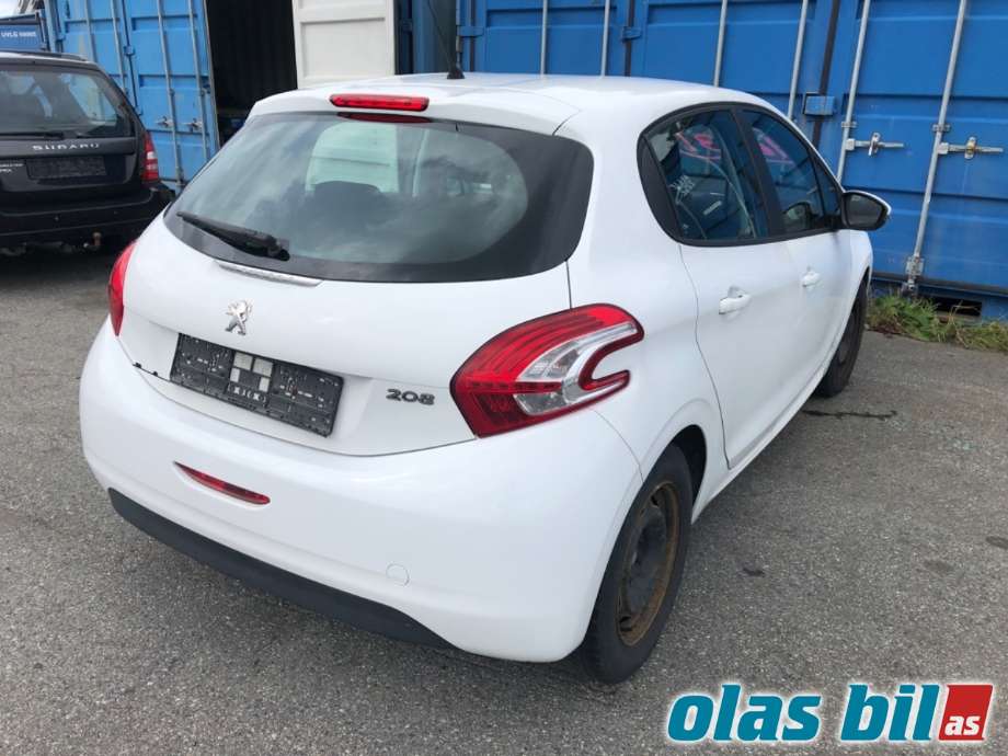 Peugeot 208 2012-2019 (Type I) , Motorkode: HMZ, Girkassekode: