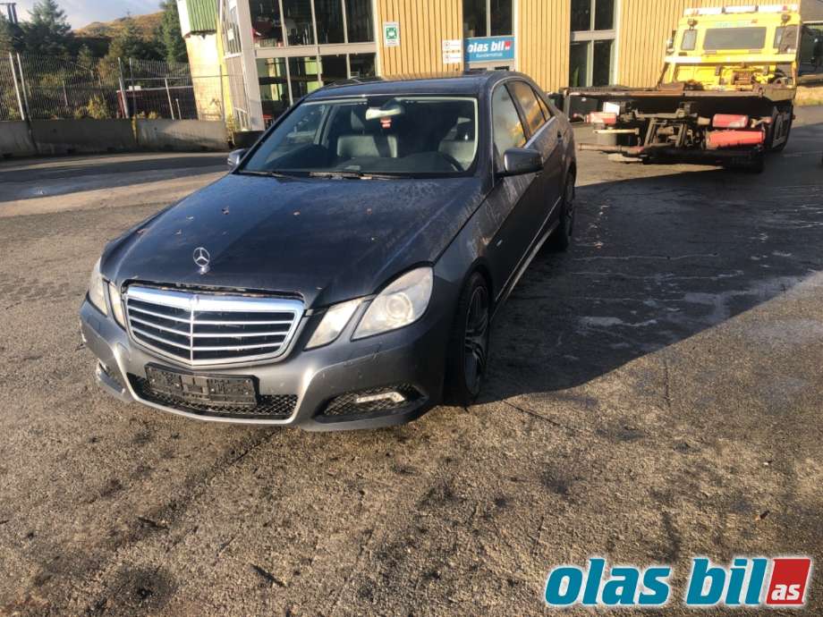Mercedes E-Klasse 2009-2013 (Fase 1) (W212) (W212), Motorkode: OM651.924, Girkassekode: 