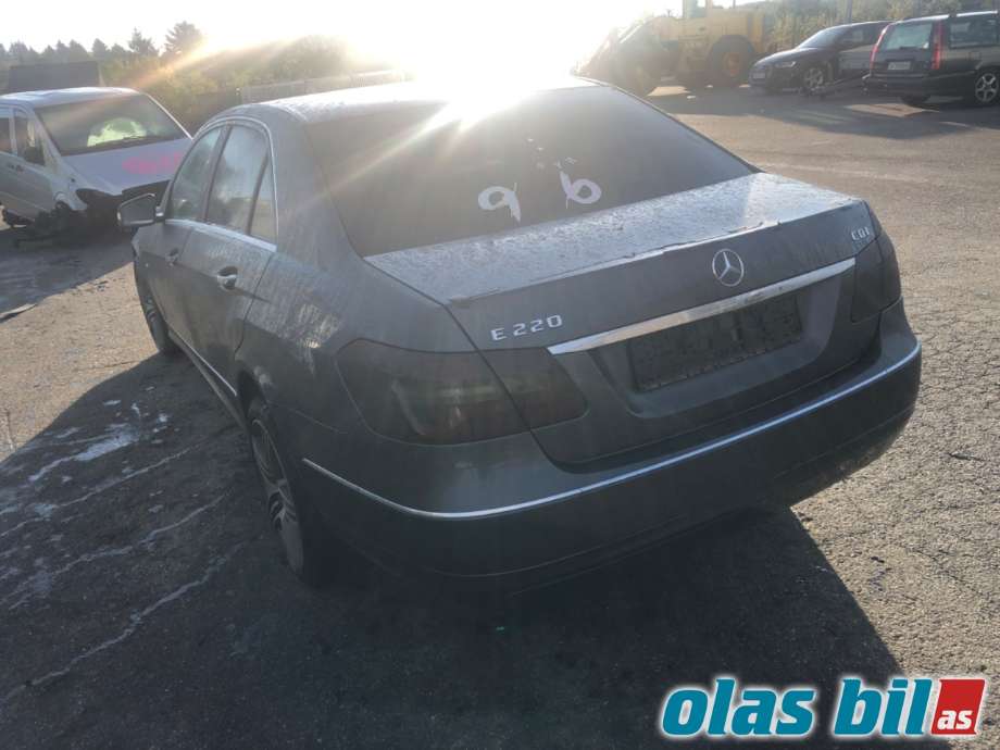 Mercedes E-Klasse 2009-2013 (Fase 1) (W212) (W212), Motorkode: OM651.924, Girkassekode: 