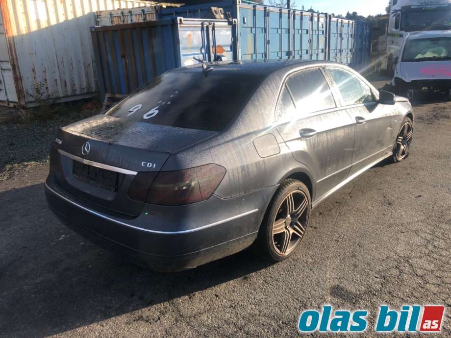Mercedes E-Klasse 2009-2013 (Fase 1) (W212) (W212), Motorkode: OM651.924, Girkassekode: 