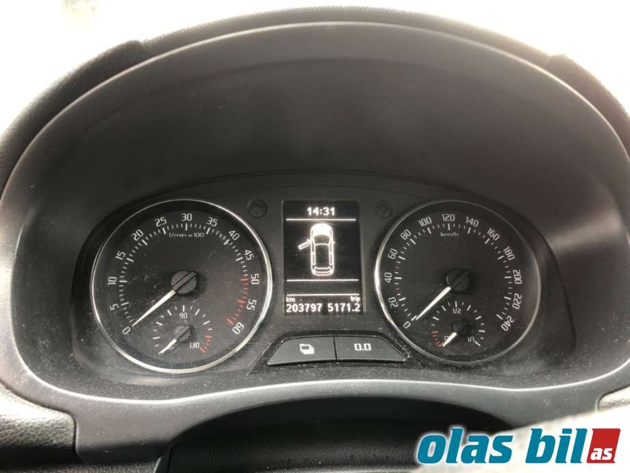 Škoda Fabia 2010-2014 (Type II, Fase 2) , Motorkode: CAYB, Girkassekode: 