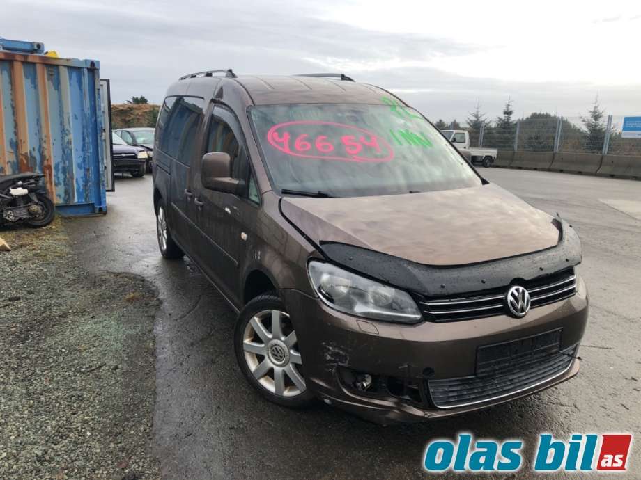VW Caddy 2010-2015 (Type III, Fase 2) , Motorkode: CAYD, Girkassekode: