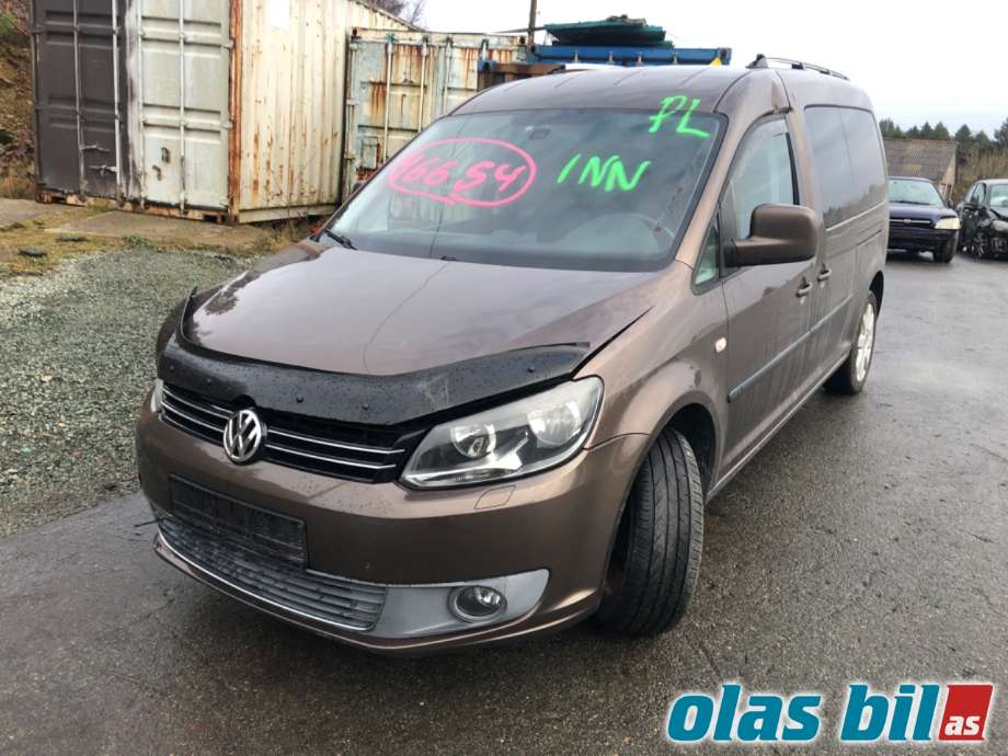 VW Caddy 2010-2015 (Type III, Fase 2) , Motorkode: CAYD, Girkassekode:
