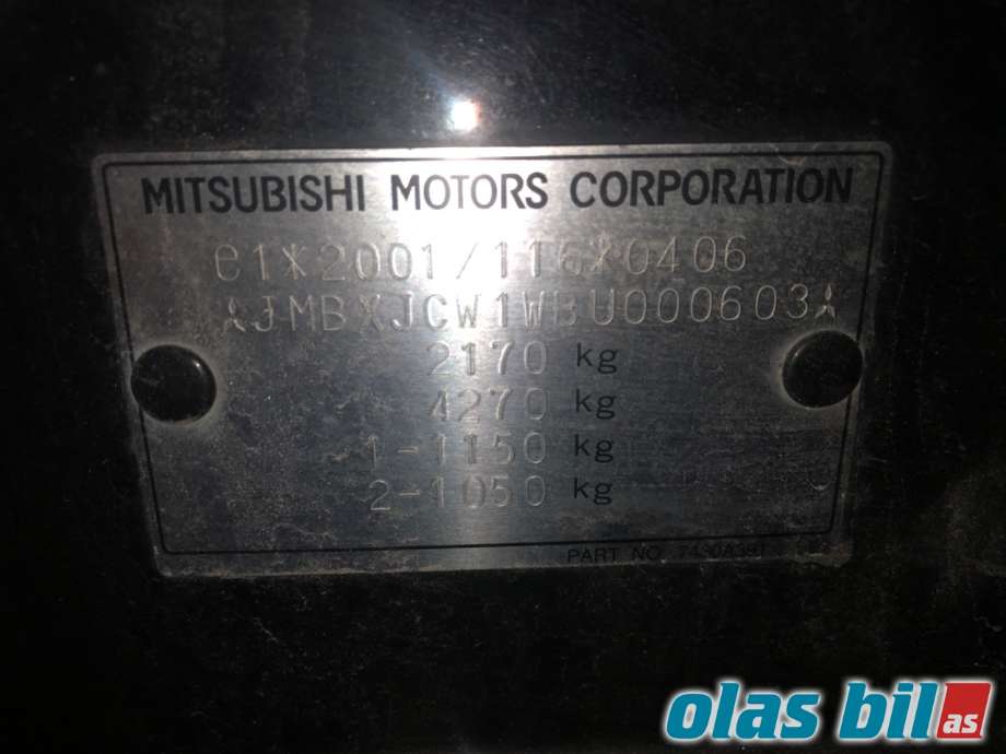 Mitsubishi Outlander 2010-2012 (Type II, Fase 2) , Motorkode: 4N14, Girkassekode: