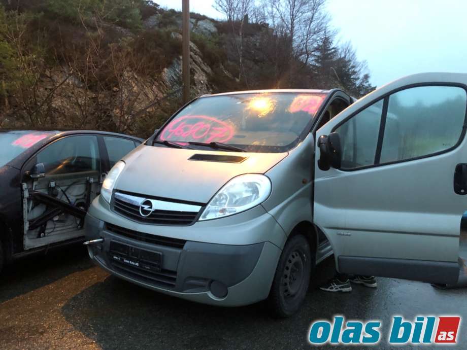 Opel Vivaro A 2006-2014 , Motorkode: M9R-780, Girkassekode: 