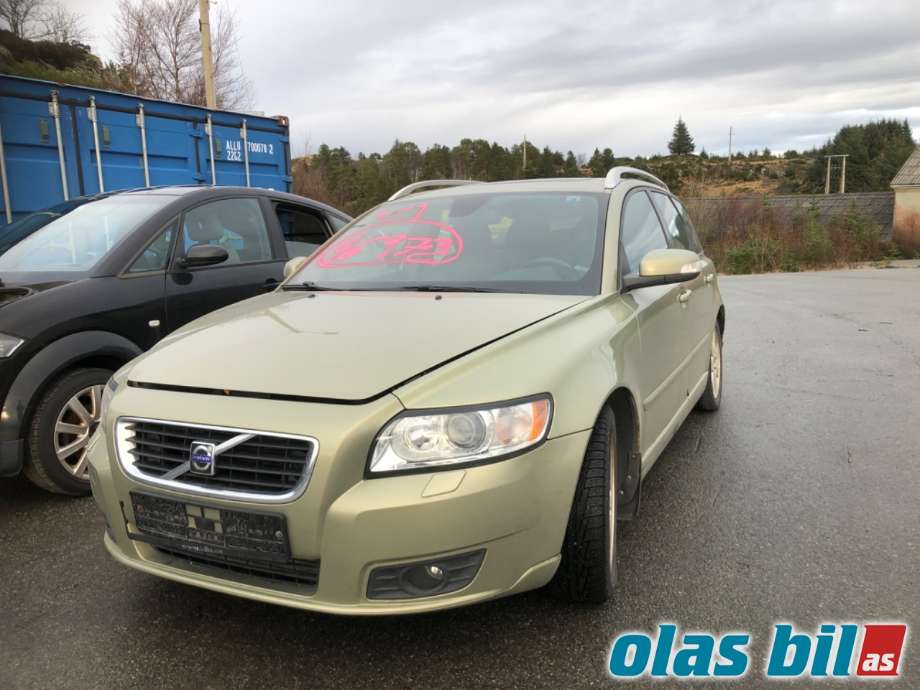Volvo V50 2007-2012 (Fase 2) , Motorkode: D4164T, Girkassekode: