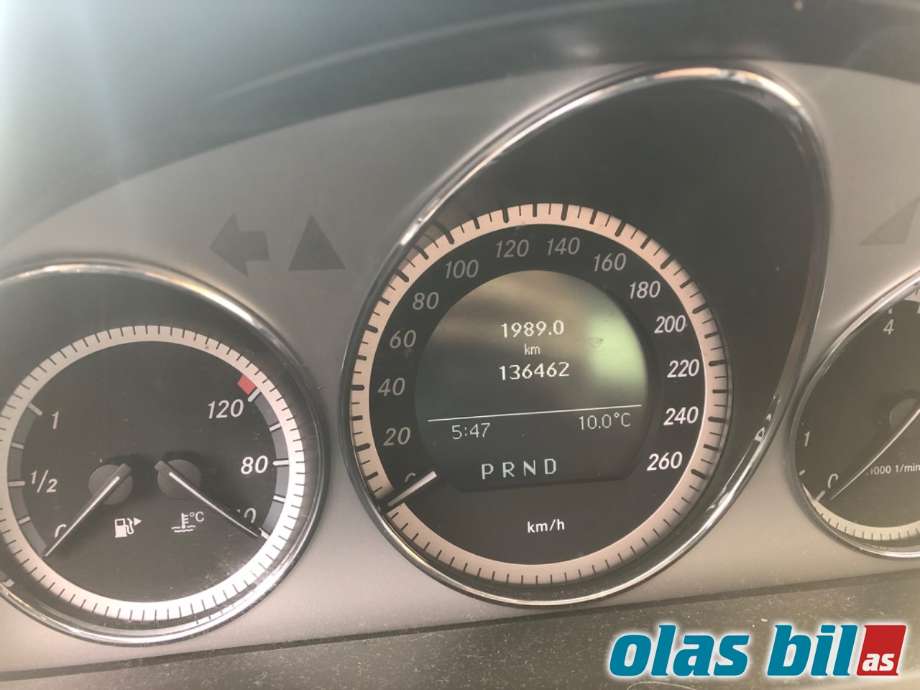 Mercedes C-Klasse 2007-2011 (Fase 1) (W204) (W204), Motorkode: M271.820, Girkassekode: