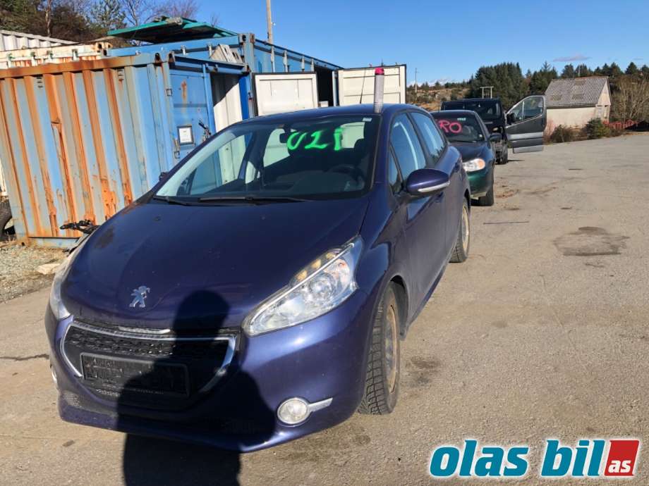 Peugeot 208 2012-2019 (Type I) , Motorkode: 8HR, Girkassekode: 