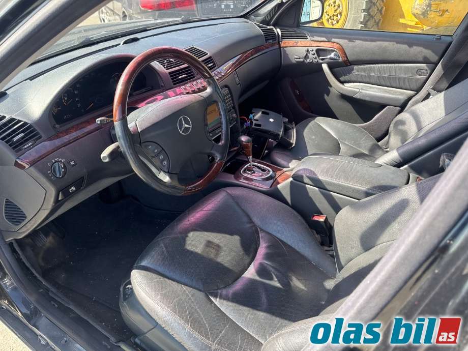 Mercedes S-Klasse 1999-2005 (W220) delebil , Motorkode: M112.944, Girkassekode: